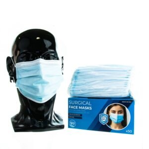 Fluid Resistant Surgical Face Masks Type IIR