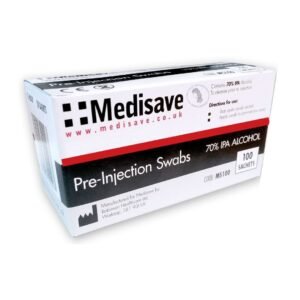 Buy Medisave Pre Injection Swabs 100pcs | Alcohol Prep Pads