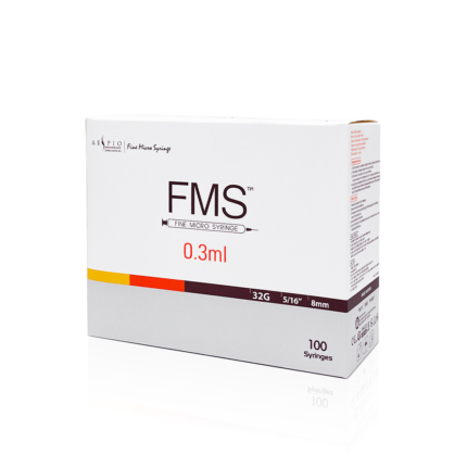 FMS Micro Syringe 32G 0.3ml (Box of 100)