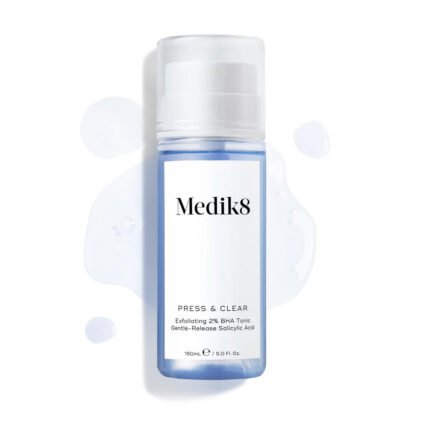MEDIK8 PRESS & CLEAR™ 150ml Exfoliating 2% BHA Tonic Gentle-Release Salicylic Acid