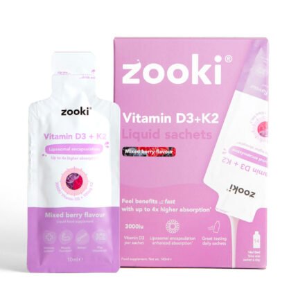 BUY Vitamin D3+K2 Liposomal Liquid Sachets